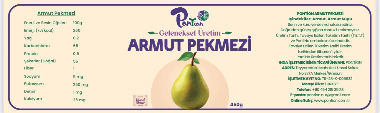 Armut Pekmezi 450 g